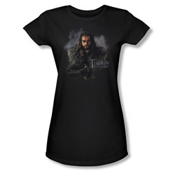 The Hobbit - Womens Thorin Oakenshield T-Shirt In Black