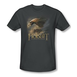 The Hobbit - Mens Great Eagle T-Shirt In Charcoal