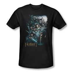 The Hobbit - Mens Epic Adventure T-Shirt In Black