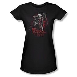 The Hobbit - Womens Fimbul The Hunter T-Shirt In Black