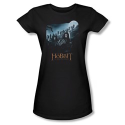 The Hobbit - Womens A Journey T-Shirt In Black