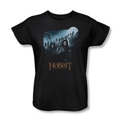 The Hobbit - Womens A Journey T-Shirt In Black