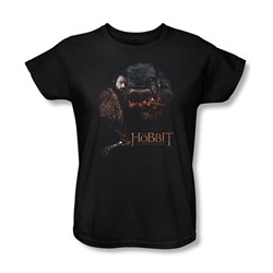 The Hobbit - Womens Cauldron T-Shirt In Black