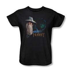 The Hobbit - Womens The Door T-Shirt In Black