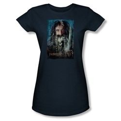 The Hobbit - Womens Bifur T-Shirt In Navy