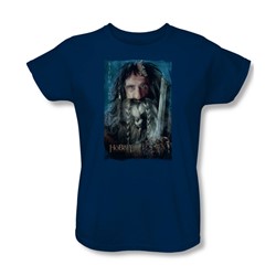 The Hobbit - Womens Bifur T-Shirt In Navy