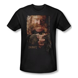 The Hobbit - Mens Bombur T-Shirt In Black