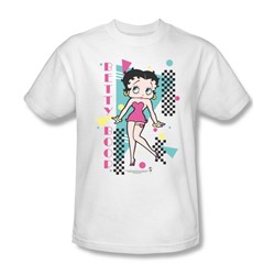 Betty Boop - Mens Booping 80S Style T-Shirt In White