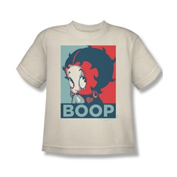 Betty Boop - Big Boys Boop T-Shirt In Cream