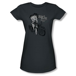 Betty Boop - Womens Bbmc T-Shirt In Charcoal