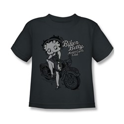 Betty Boop - Little Boys Bbmc T-Shirt In Charcoal