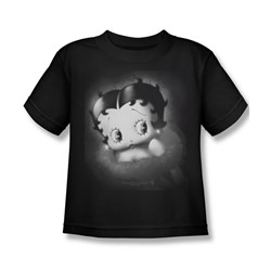 Betty Boop - Little Boys Vintage Star T-Shirt In Black