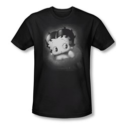 Betty Boop - Mens Vintage Star T-Shirt In Black