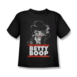 Betty Boop - Little Boys Bling Bling Boop T-Shirt In Black