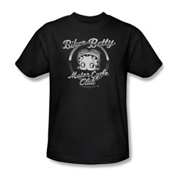 Betty Boop - Mens Chromed Logo T-Shirt In Black