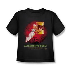 Popeye - Little Boys Alternative Fuel T-Shirt In Black