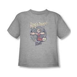 Popeye - Toddler Hangin Tough T-Shirt In Heather