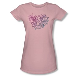 Popeye - Womens Olive Oyl Tattoo T-Shirt In Pink
