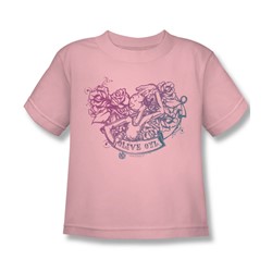 Popeye - Little Boys Olive Oyl Tattoo T-Shirt In Pink