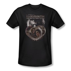 Labyrinth - Mens Globes T-Shirt In Black