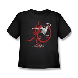 Bruce Lee - Little Boys High Flying T-Shirt In Black