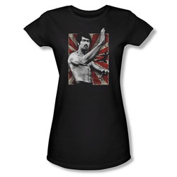 Bruce Lee - Womens Concentrate T-Shirt In Black