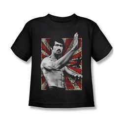 Bruce Lee - Little Boys Concentrate T-Shirt In Black