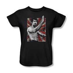 Bruce Lee - Womens Concentrate T-Shirt In Black