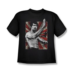 Bruce Lee - Big Boys Concentrate T-Shirt In Black