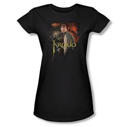 Lord Of The Rings - Womens Frodo T-Shirt In Black