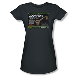 Warehouse 13 - Womens Godfrid Spoon T-Shirt In Charcoal