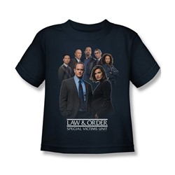 Law & Order - Little Boys Team T-Shirt In Navy