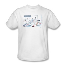 Law & Order - Mens Dominos T-Shirt In White