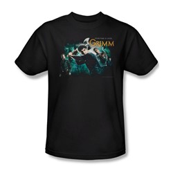 Grimm - Mens Storytime Is Over T-Shirt In Black