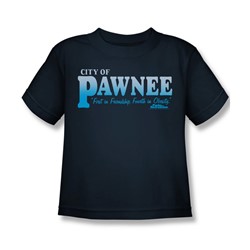 Parks & Recreation - Little Boys Pawnee T-Shirt In Navy