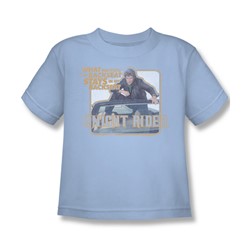 Knight Rider - Little Boys Back Seat T-Shirt In Light Blue