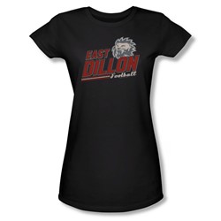 Friday Night Lights - Womens Athletic Lions T-Shirt In Black