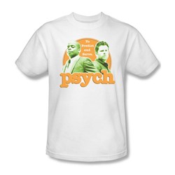 Psych - Mens Predictable T-Shirt In White