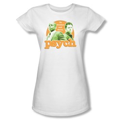 Psych - Womens Predictable T-Shirt In White