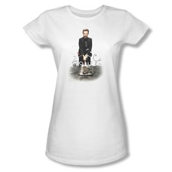 House - Womens Hit It T-Shirt In White