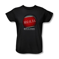 House - Womens The Ball T-Shirt In Black