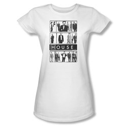 House - Womens Film T-Shirt In White