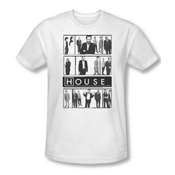 House - Mens Film T-Shirt In White