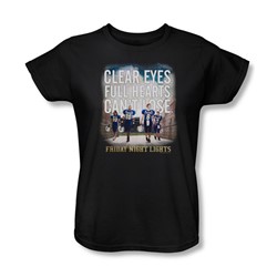 Friday Night Lights - Womens Motivated T-Shirt In Black
