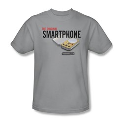 Warehouse 13 - Mens Original Smartphone T-Shirt In Silver