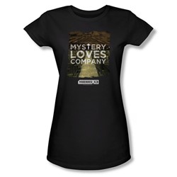 Warehouse 13 - Womens Mystery Loves T-Shirt In Black