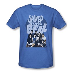 Saved By The Bell - Mens Retro Cast T-Shirt In Royal