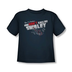 Airplane - Toddler Dont Call Me Shirley T-Shirt In Navy