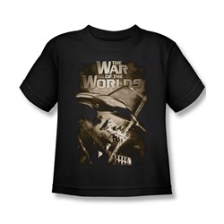 War Of The Worlds - Little Boys Death Rays T-Shirt In Black
