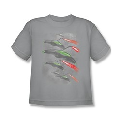 War Of The Worlds - Big Boys Invasion T-Shirt In Silver